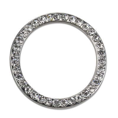 普晶車貼汽車裝飾水晶鉆石圈一鍵啟動水鉆環改裝汽車用品個性裝飾